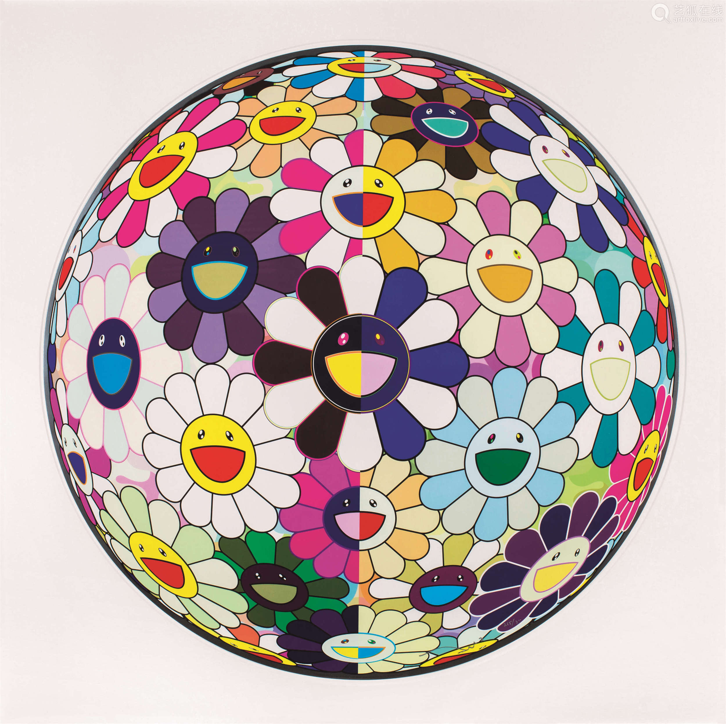 村上隆flower Ball 3d Flower The Realm Of The Dead Fb 黄泉の国から09 版画 Deal Price Picture 村上隆flower Ball 3d Flower The Realm Of The Dead Fb 黄泉の国から09 版画 Deal Price Picture