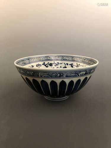 Chinese Blue and White Bowl