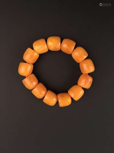 The Amber Beads Bracelet