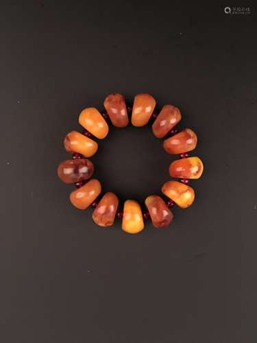 The Amber bead Bracelet