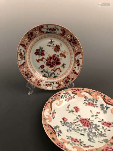 Chinese Famille Rose Plates