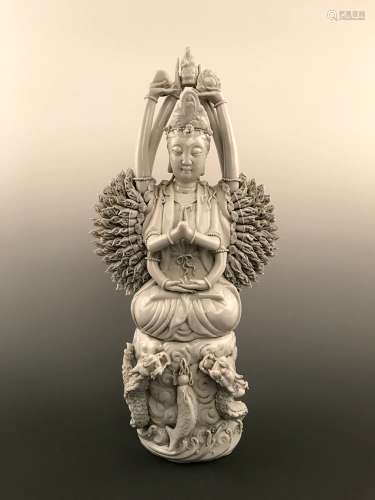 Chinese seated Thousand Hands Guanyin