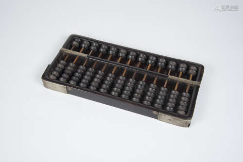Qing, Zitan Abacus