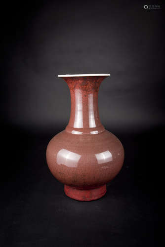 Sacrificial Red Vase (minor red-line at rim)