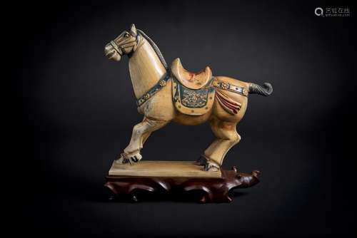 Ivory Carved Horse