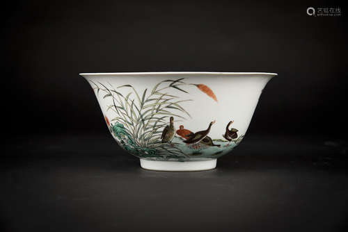 Republic Period, Crane and Reed Bowl