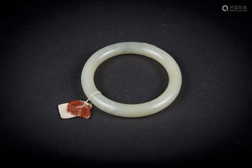 Qing, White Jade racelet