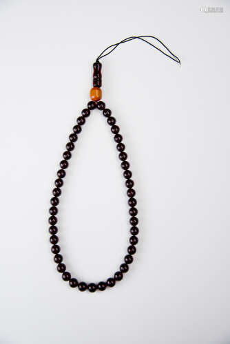 Blood Amber Necklace