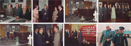1982年-1983年（民国71年-民国72年）台湾对外交流组照
