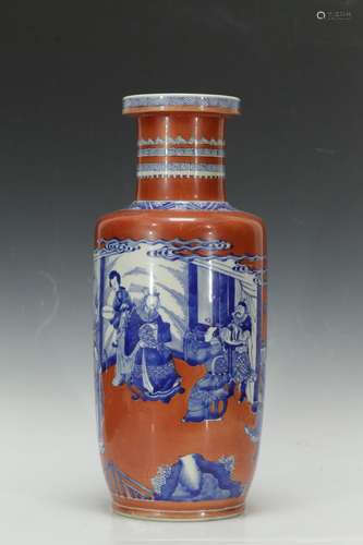 Chinese Blue/White Porcelain Vase