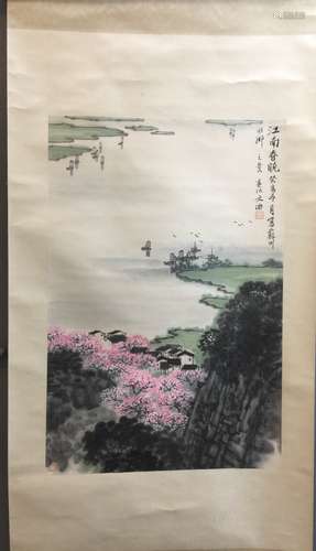 Chinese Ink/Color Scroll Painting