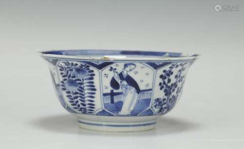 Chinese Blue/White Porcelain Bowl