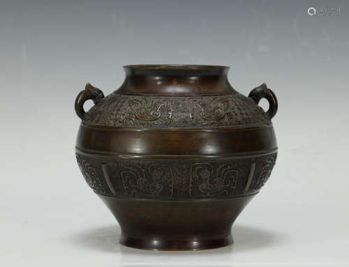 Chinese Bronze Jar