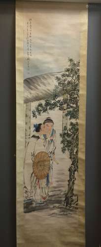 Chinese Ink/Color Scroll Painting