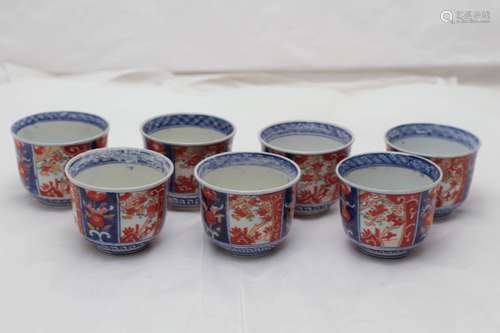 7 Pieces Japanese Cup