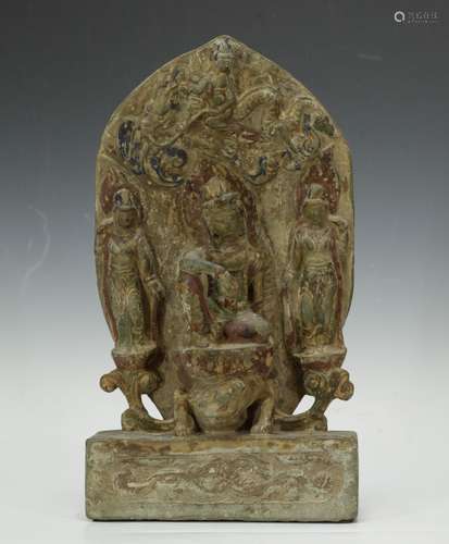 Sui Dynasty 2nd Years Sculpture Buddha Statue