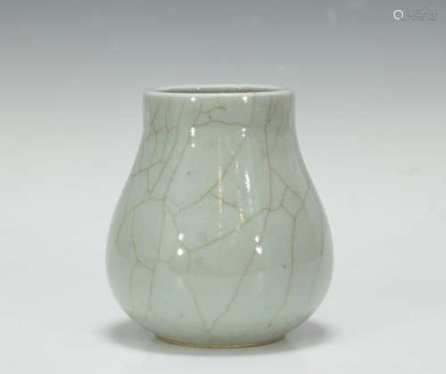 Chinese Celadon Glazed Ceramic Jar