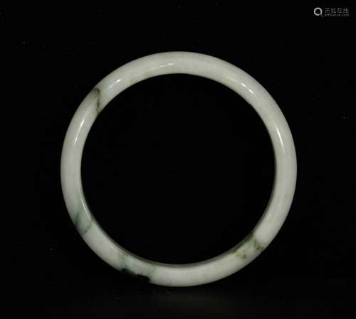 Chinese Jadeite Bangle w/ Certificate