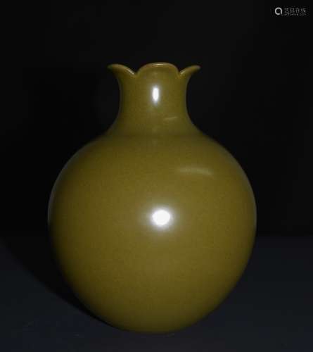 A TEADUST GLAZED VASE