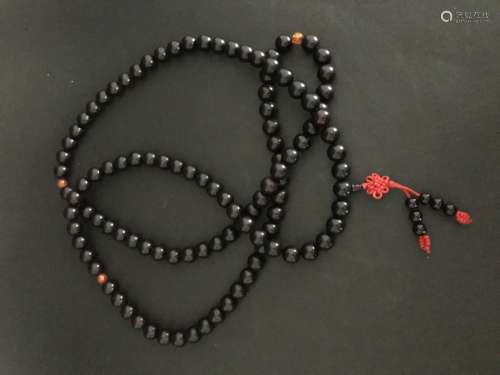 108 BEADS OF WU WOOD NECKLACE