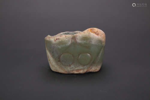 Chinese celadon jade carving.