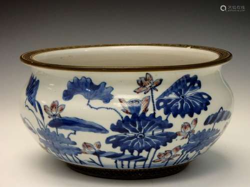 Chinese blue and white porcelain bowl.