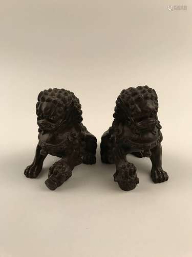 Chinese Bronze Fudog