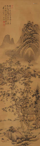 王宸（1720—1797） 山水 设色纸本 立轴