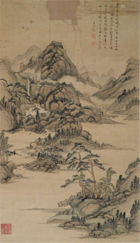 In the Style of Wang Yuanqi (1642-1715), Autumn Landscape, China, 18th/19th ct