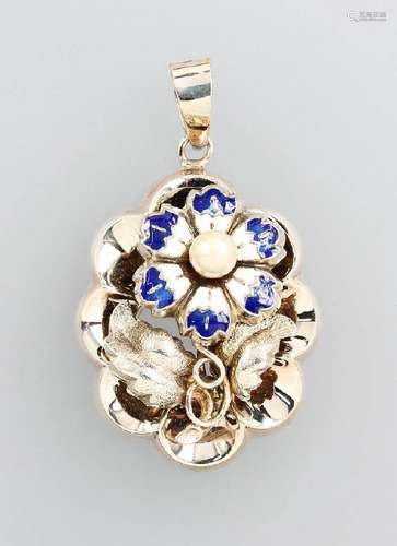 Biedermeier-pendant, probably Vienna approx. 1840