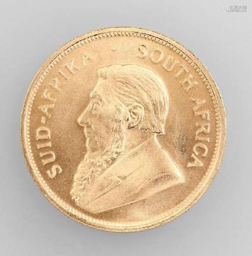 Gold coin, Krügerrand, South Africa