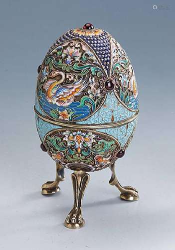 cloisonne Egg, russian antetype 1902/08