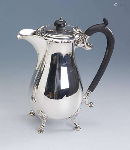 Coffee pot, Birmingham 1932, silver 925