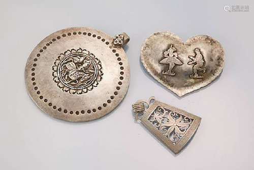 Lot silver jewellery