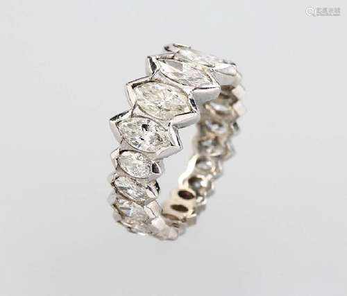 14 kt memoryring with diamonds