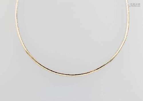 14 kt gold omega-circlet