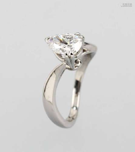 Platinum PIAGET ring with diamond