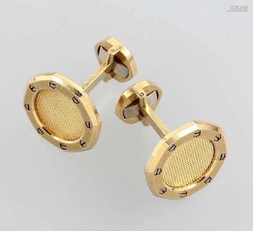 Pair of 18 kt AUDEMARS PIGUET cuff links