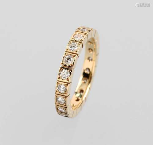 18 kt Gold Memoryring with brilliants