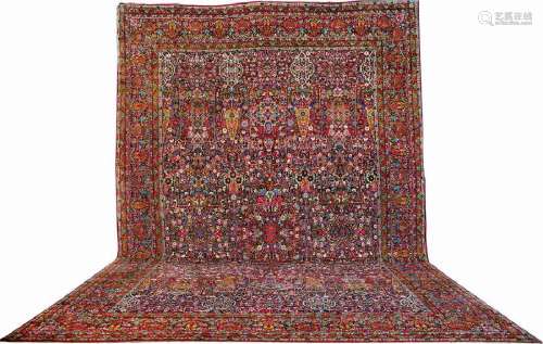 Large Kirman 'Palace Carpet' (Cypress Design),