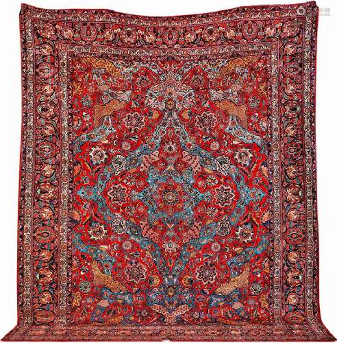 Kurk Kashan 'Carpet' (Safavid Design),