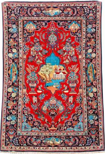 Kurk Kashan 'Rug',