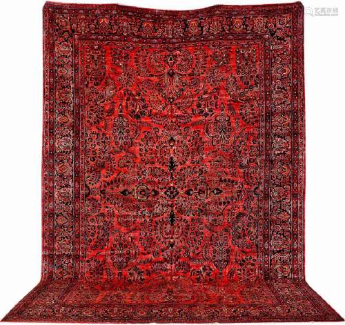 Large 'Manchester' US Saruk Mohajeran 'Carpet',