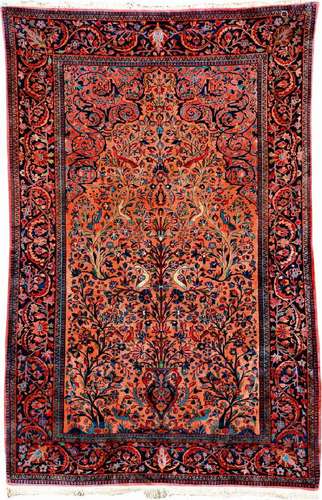 'Manchester' Kurk Kashan 'Rug' (Published By Bausback),