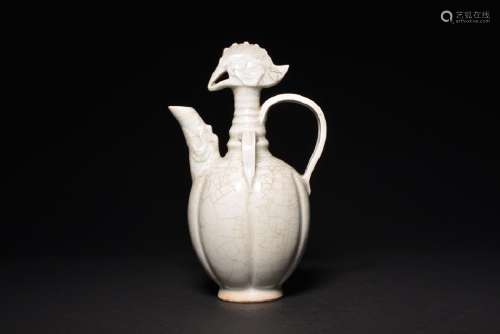 A QINGBAI-GLAZED CHICKEN-HEAD EWER , Song Dynasty