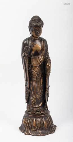 CHINESE BRONZE FIGURE OF BUDDHA