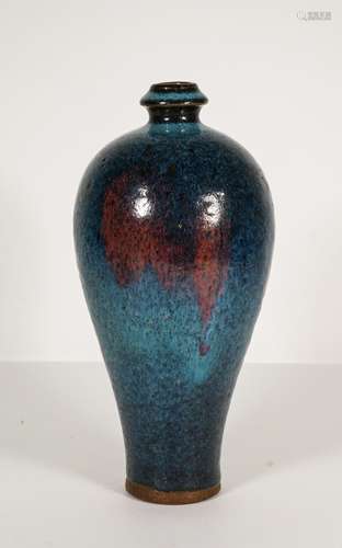 CHINESE JUNYAO MEIPING VASE