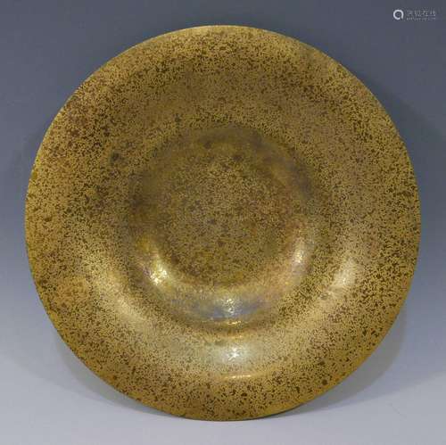 TIFFANY STUDIOS BRONZE BOWL # 1708