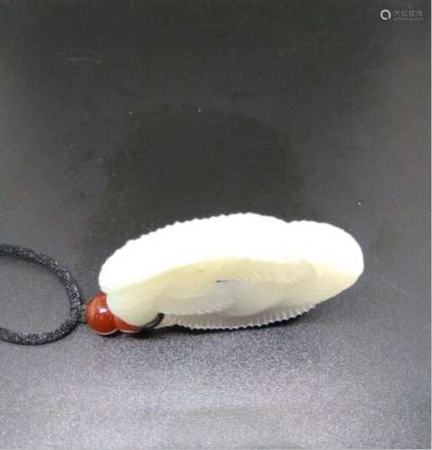 Chinese Jade Pendent, 7 cm x 0.9 cm