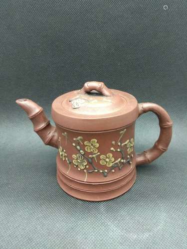 OLD Yixing Zisha Teapot, 14 cm x 9 cm H